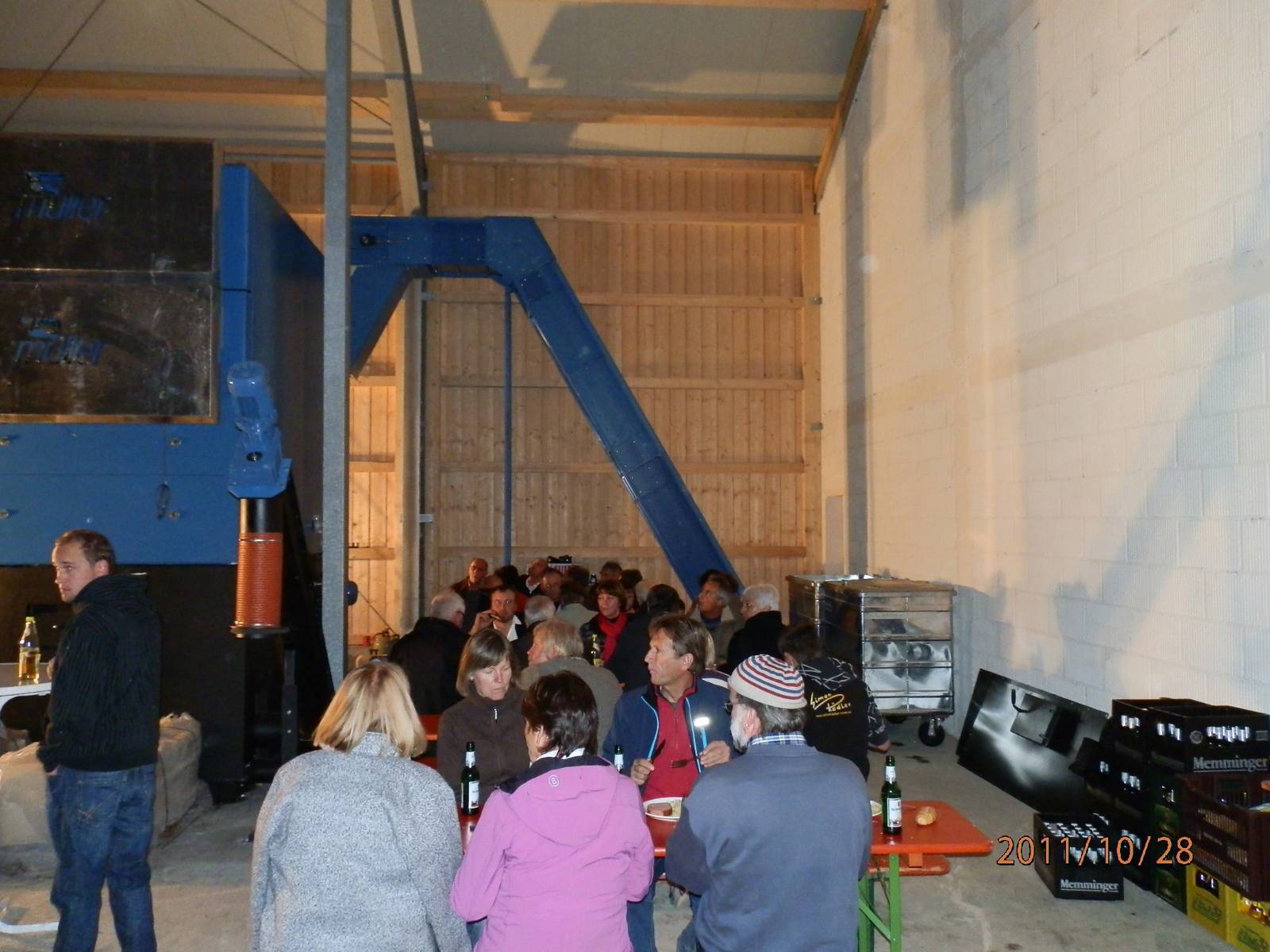 Gemeinsamer Abschluss der Hebauf-Feier 2011