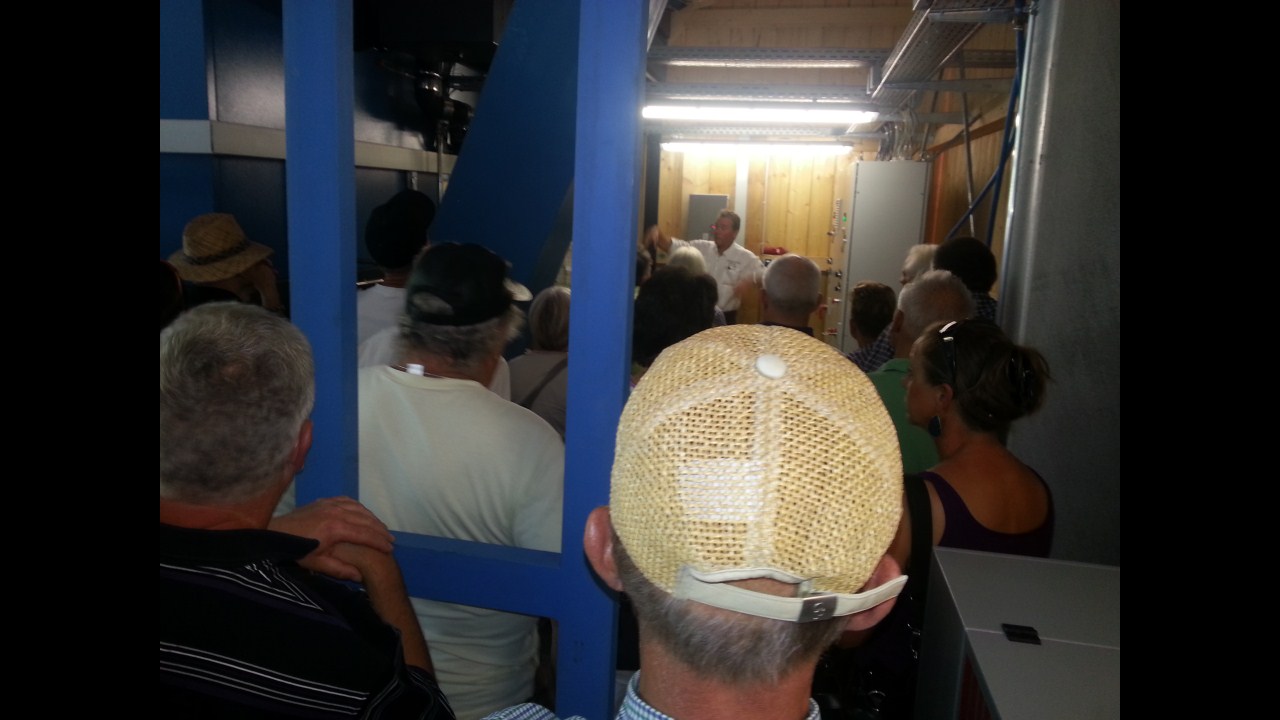 Informationsstand beim Heizwerkfest 2012