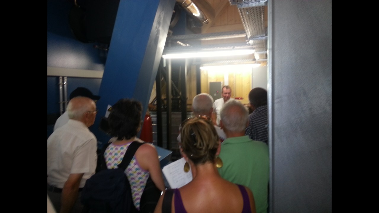 Besucherführung am Heizwerk 2012