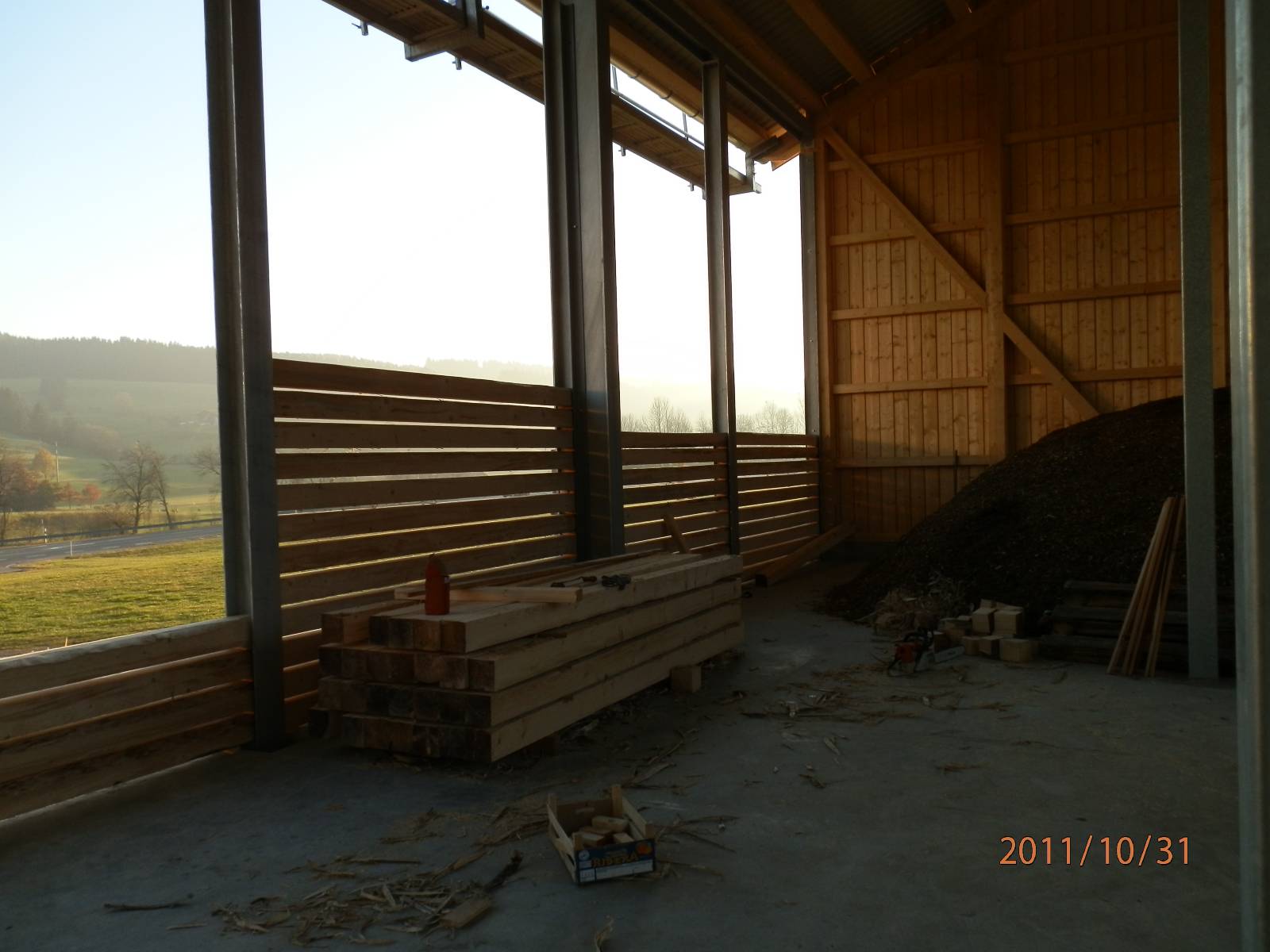 Heizkessel und Anlagenraum