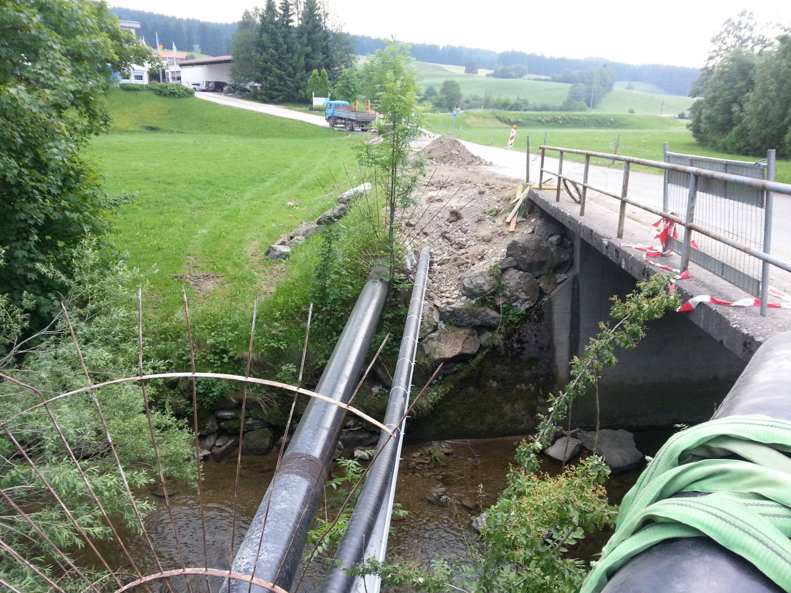 Verlegung des Anschlusses Gabriel Chemie 2013