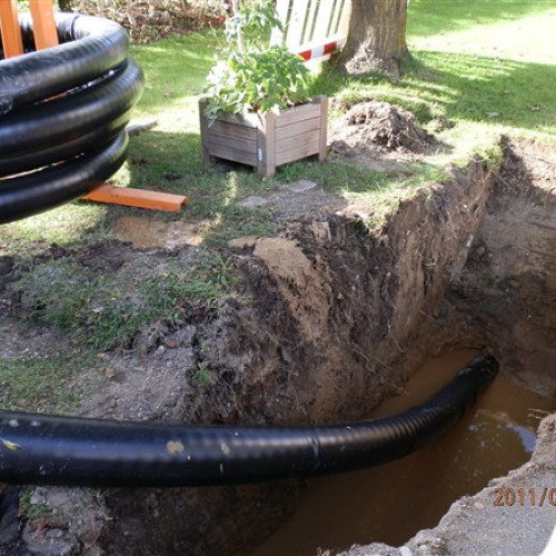 Bauabschnitt Leitungsnetz September 2011